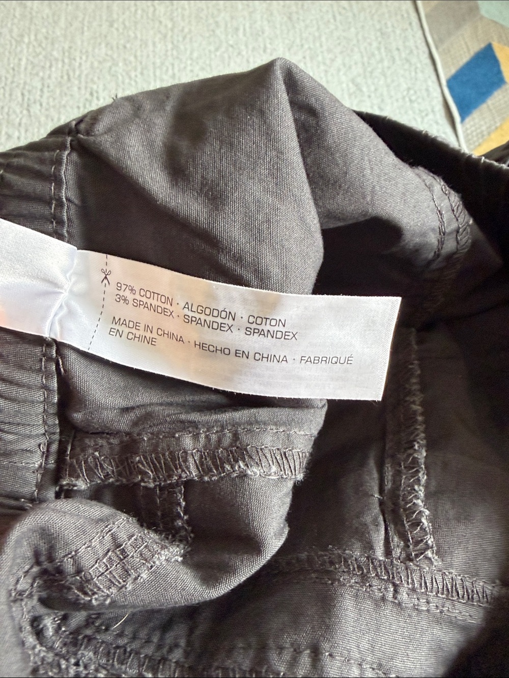 Supplies by Unionbay Harriet Convertible Skimmer, NWT size 8 - Dk Galaxy Grey - Picture 7 of 9